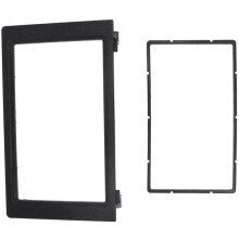 2 Din Autoradio Stereo Audio Bezel Facia Panel Trim Dash Radio Fascia Multimedia Frame Kit voor  9-3 2007-2011