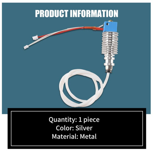 3D Printer Accessories, 12V Extruder Kit, I3 Mega Printhead for  3D Printer 2