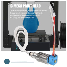 3D Printer Accessories, 12V Extruder Kit, I3 Mega Printhead for 3D Printer