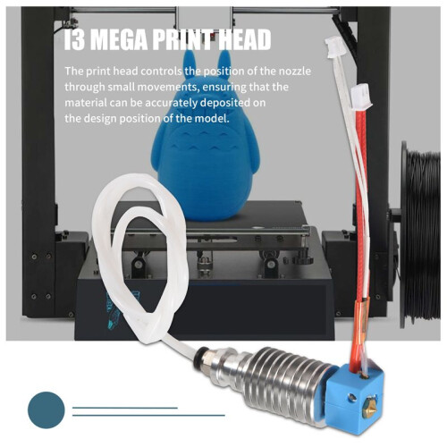 3D Printer Accessories, 12V Extruder Kit, I3 Mega Printhead for  3D Printer