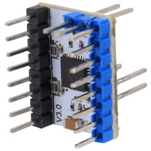 5Pcs TMC2209 V3.0 Stepper Motor Driver Stepping Rod Silent Driver 256 Microstep Current 2.8A VS TMC2208