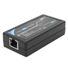 2-Portars POE-FöRläNgare 10/100 Mbps med IEEE 802.3Af StandardingåNg/UtgåNg för IP-Kamera FöRläNg 100 Meter för POE-RäCkvidd