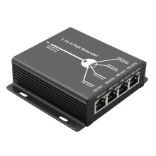 4-Portars IEEE802.3Af PoE-FöRläNgare för IP-Kamera FöRläNg 120M öVerföRingsavståNd med 10/100 Mbps LAN-Portar 4 POE-FöRläNgare