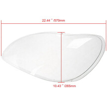 for - S-Class W220 1998-2005 Car Headlight Cover Clear Lens Headlamp Lampshade Shell (Left Side)