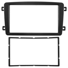 2 Din Autoradio Fascia Dvd-Speler Panel Kits Stereo Dash Frame voor C CLK G KLASSE Viano W203 W209 W463 W639