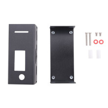 Aluminium Alloy Case for MMDVM Hotspot Expansion Rainsun Board Radio Station Wifi Voice Modem Raspberry Pi W Black