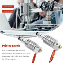 2 StüCk Langlebiger V5 J Kopf Hotend Extruder Hot 0,4 Mm 3D Drucker Teile für  I3 Mega 3D Drucker für 1,75 Mm Filament