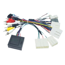 Auto 16PIN Android Audio Power Radio Kabel Baugruppe mit Canbus Box Auto ZubehöR für  X-TRAIL/Tiida 2014-2017