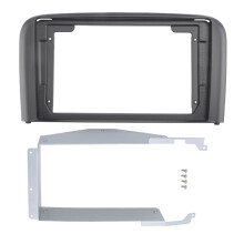 2Din FaçAde D'Autoradio pour  S80 2001-2006 DVD StéRéO Cadre Plaque Adaptateur Montage Dash Installation Lunette Garniture Kit