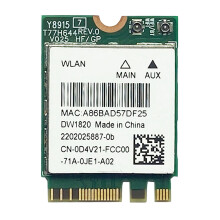 DW1820 QCNFA344A Wireless Network Card 2.4G+5G Dual-Band Gigabit  4.1 NGFF Network Card Supports 802.11AC