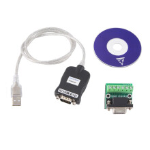 USB 2.0 to RS485 -485 RS422 -422 DB9 COM Serial Port Device Converter Adapter Cable, Prolific PL2303