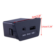 Adaptador AUX USB Audio Jask ASSY de AutomóVil para  Tucson IX35 2011-2016 96110-2S000TAN 961102S000