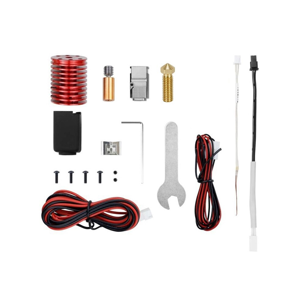 V6 Voron Hotend Kit V6 Volcano Nozzle Bimetal Throat For Voron 0.1/0.2/2.4 For Prusa 3D Printer Parts Light 4713775830630