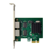 BCM5718 Gigabitowa Karta Sieciowa Serwera PCI Express X1 Dwuportowa Karta Sieciowa Kompatybilna z WOL PXE VLAN