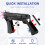 GameStand Induction Periferiche Shooting Gun Grip Accessori per    Joypad Gaming Nero 4