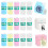15 Rolls Thermal Sticker Paper for  Printer Sticker Maker, 9 Colored and 6 White  Printer Sticker Paper 2