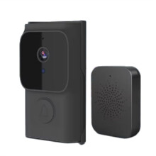 Tuya APP Free Cloud Storage WiFi Doorbell Low Consumption Visual Door Peephole Video Eye Night PIR Security Doorviewer,A