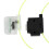 3D Printer Filament Detection Module 1M Cable Run-out Sensor Material Runout Detector for CR10 Transparent 6