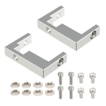 Aluminiumprofil-Befestigungssitz MGN12 Linearführungs-Befestigungsblock mit Schrauben Kompatibel mit für der 3 2040-Serie
