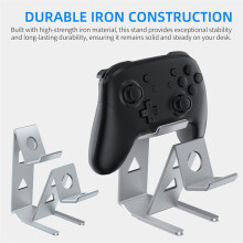 JYS Universal Handle Desktop Storage Bracket Aluminum 2-Tier Stand for Gaming Accessories for PS5/PS4// B