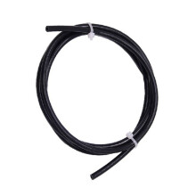 1M PTFE Tube ID 2mm OD 4mm for 3D Printers Ender3 CR10 Ender5 Compatible with V5 V6 MK8 J- Extruders Black