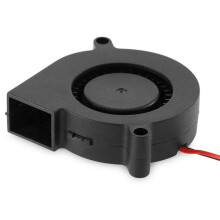 Air Blower Turbo Fan Ultra-Quiet Small Cooling Fan 5015 DIY 3D Printer Assembly Kit for RepRap E10 E12 12V Fans