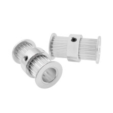 For Ultimaker 2 3D Printer Dual GT2 Timing Pulley 20 Teeth for 6mm Belt Width Synchronous Drive Upgrade 8mm Bore