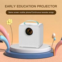 Projecteur Q2 pour Enfants, Résolution 800 X 480, Projecteur de Cinéma Maison Portable, Idéal Comme Cadeau de Noël et D'Anniversaire, Prise