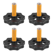 Accesorios para Rueda Niveladora de Cama Caliente de Impresora 3D CR-10, para Kit de Plataforma de Calibración de Tuercas, Tornillos y Resortes