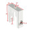 Aluminum Profile Fixing  MGN12 Linear Guide Fixing Block with Screws Compatible with  3 2020 Series 8