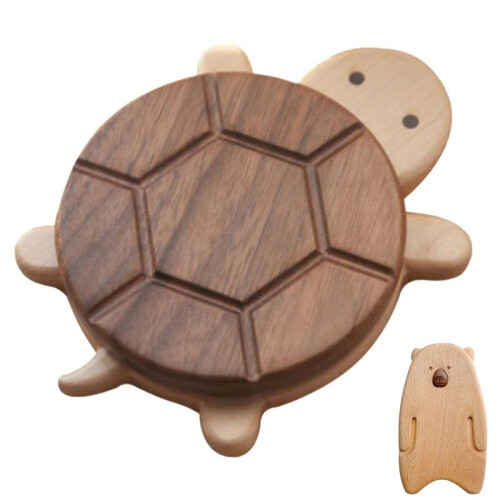 Turtle Coasters for Coffee Table Wood Coffee Table Mat Coaster Drinks Coasters for Coffee Tabletop Protection 1
