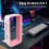 Game Storage Rack for  PS4 PS5 Game Disc Holder Game Disc Rack for  Multi-Function Disc Rack White 4