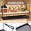 Extendable Steel Under Cabinet Organizer Shelf, Under Desk Storage Rack, Multipurpose Kitchen Hanging Basket 2