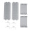 Game Storage Rack for  PS4 PS5 Game Disc Holder Game Disc Rack for  Multi-Function Disc Rack White Gray 5