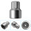 52-mm-dickwandiger Radmutter-Schlüsseladapter, silber 9