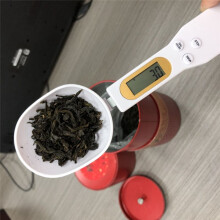1Pcs Spoon Scale Small Kitchen Scales Portable Handheld Scale Coffee Called High -Precision Kitchen Scale White