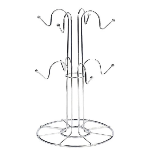 Cup Drying Rack with 8 Hooks Drainer Mug Tree Mug Organizer for Home Desktop 1