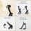 Shockproof Drum Mic Clip 4Pcs, Adjustable Drum Mic Kit & Microphone Holder for Mic Stand, Universal Microphone Clamp 4