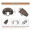 For Kenlin Rite-Trak II Replacement-Drawer Rail Kit Part 168 for with Metal Back and Drawer Stops with Rollers 6