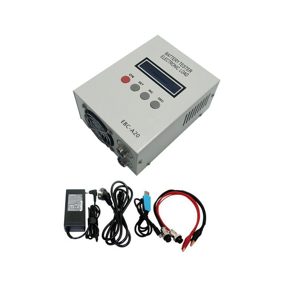 Ebc-A20 Battery Tester 30V 20A 85W Lithium Lead-Acid Batteries Capacity Test 5A Charge 20A Discharge Eu Plug 6033713381382