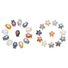 60 Stuks Kristallen Hanger Vis Zeester Vorm Glas Gefacetteerde Kralen Ambachten Materiaal Sieraden Maken Oorbellen Leverancier Accessoires