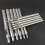 DIY Tool 0.5-5mm Leather Punching and Punching Set Leather Carving Punching Tool 10Pcs Multi-Specification. 3