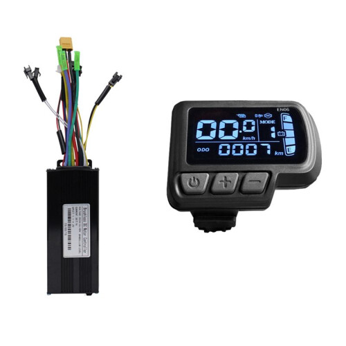 Ebike Motor Controller LCD LED Display 36V 48V 30A 750W 1000W 2 Model Sinuscontroller Elektrische Fiets EN06 Display