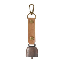 Outdoor Bell Charm Ornament Bell Keychain Cowbell Accessory Pet Charm Bear Bell Camping Accessory-B
