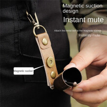 Outdoor Bell Charm Ornament Bell Keychain Cowbell Accessory Pet Charm Bear Bell Camping Accessory-B