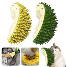 Brinquedo para Gatos em Formato de Canto Tickler Cats Mint Self Hi Toy Removedor de Pelos para Animais de EstimaçãO Verde