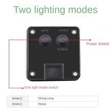 Julljus 30 LED-Julljusslingor Solenergi för InomhusträD, Takfot, Husjuldekor FäRgglad