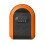 Key Safe Box  4 Digit Combination Outdoor Key Security Storage Case Key Lock Box Wall Mounted,Black & Orange 1