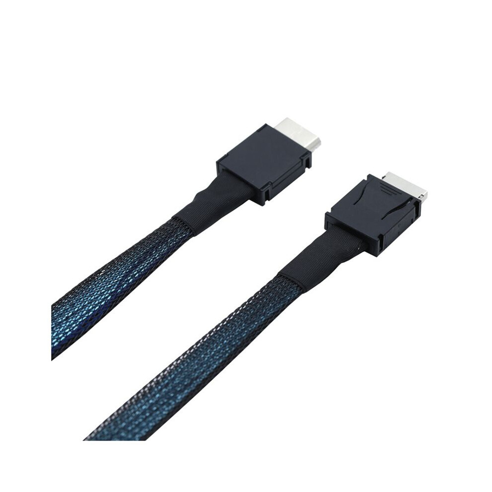 Pcie Oculink Sff 8611 4I To Sas Sff-8611 4I Server Super Speed Cable Data Extension Cable Data Transfer 1M 4713750103346