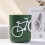 Creatives Bicycle Toothbrush Cup, Mouthwash Cup 2 Pack 5